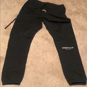 Fear of God essentials sweatpants men’s size large
